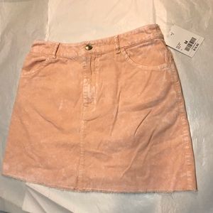 Corduroy Mini Skirt